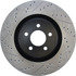 127.61089R by CENTRIC - Slotted Drilled Rotor
