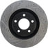 127.61090CR by CENTRIC - Sportstop Cryo Drilled & Slotted Rotor, Right