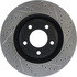 127.61090L by CENTRIC - Slotted Drilled Rotor