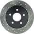 127.61099L by CENTRIC - Slotted Drilled Rotor