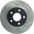 127.61100L by CENTRIC - Slotted Drilled Rotor