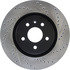 127.61102L by CENTRIC - Slotted Drilled Rotor