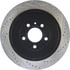 Centric 127.61105CL Disc Brake Rotor Sportstop Cryo Drilled & Slotted Rotor, Left