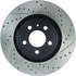 127.61114L by CENTRIC - Sport Drilled & Slotted Rotor, Left