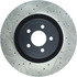 127.61116R by CENTRIC - Sport Drilled & Slotted Rotor, Right