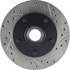 127.62013L by CENTRIC - Slotted Drilled Rotor