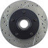 127.62013R by CENTRIC - Slotted Drilled Rotor