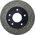 127.62025L by CENTRIC - Slotted Drilled Rotor