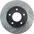 127.62045R by CENTRIC - Slotted Drilled Rotor