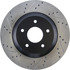 127.62047R by CENTRIC - Slotted Drilled Rotor