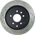 128.42079CR by CENTRIC - Sportstop Cryo Sport Drilled Rotor, Right