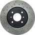 Centric 128.42083CR Disc Brake Rotor Sportstop Cryo Sport Drilled Rotor, Right