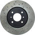 128.42083R by CENTRIC - Cross Drilled Rotor