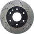 128.42084L by CENTRIC - Cross Drilled Rotor