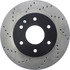 128.42084R by CENTRIC - Cross Drilled Rotor