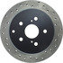 128.44041L by CENTRIC - Cross Drilled Rotor