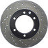 128.44044L by CENTRIC - Cross Drilled Rotor