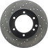 128.44044R by CENTRIC - Cross Drilled Rotor