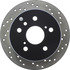 128.44085L by CENTRIC - Cross Drilled Rotor