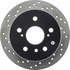 128.44085R by CENTRIC - Cross Drilled Rotor