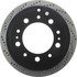 128.44087R by CENTRIC - Cross Drilled Rotor