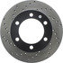 128.44109R by CENTRIC - Cross Drilled Rotor