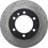 128.44112R by CENTRIC - Cross Drilled Rotor