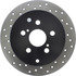 128.44115R by CENTRIC - Cross Drilled Rotor