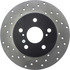 128.44161R by CENTRIC - Cross Drilled Rotor