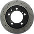 128.44162R by CENTRIC - Sport Cross Drilled Brake Rotor, Right