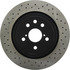 128.44163 by CENTRIC - Centric Premium OE Style Drilled Brake Rotor