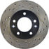 Centric 128.45022CL Disc Brake Rotor Sportstop Cryo Sport Drilled Rotor, Left