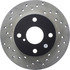 128.45034R by CENTRIC - Cross Drilled Rotor