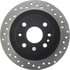 128.45041CL by CENTRIC - Sportstop Cryo Sport Drilled Rotor, Left