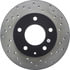 Centric 128.45048CL Disc Brake Rotor Sportstop Cryo Sport Drilled Rotor, Left
