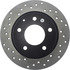 128.45049R by CENTRIC - Cross Drilled Rotor