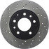 128.45051R by CENTRIC - Cross Drilled Rotor