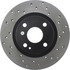 128.45058L by CENTRIC - Cross Drilled Rotor