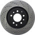 128.45071L by CENTRIC - Cross Drilled Rotor