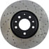 128.45073CL by CENTRIC - Sportstop Cryo Sport Drilled Rotor, Left