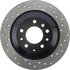 128.45074L by CENTRIC - Cross Drilled Rotor