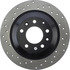 128.45074R by CENTRIC - Cross Drilled Rotor