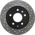 128.45085L by CENTRIC - Cross Drilled Rotor