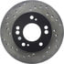 Centric 128.46042CR Disc Brake Rotor Sportstop Cryo Sport Drilled Rotor, Right