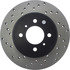 128.46060R by CENTRIC - Cross Drilled Rotor