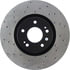 Centric 128.46064CR Disc Brake Rotor Sportstop Cryo Sport Drilled Rotor, Right
