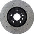 128.46064R by CENTRIC - Cross Drilled Rotor