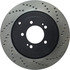 128.46075L by CENTRIC - Cross Drilled Rotor