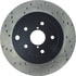 Centric 128.47030CR Disc Brake Rotor Sportstop Cryo Sport Drilled Rotor, Right