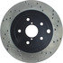 128.47030L by CENTRIC - Cross Drilled Rotor